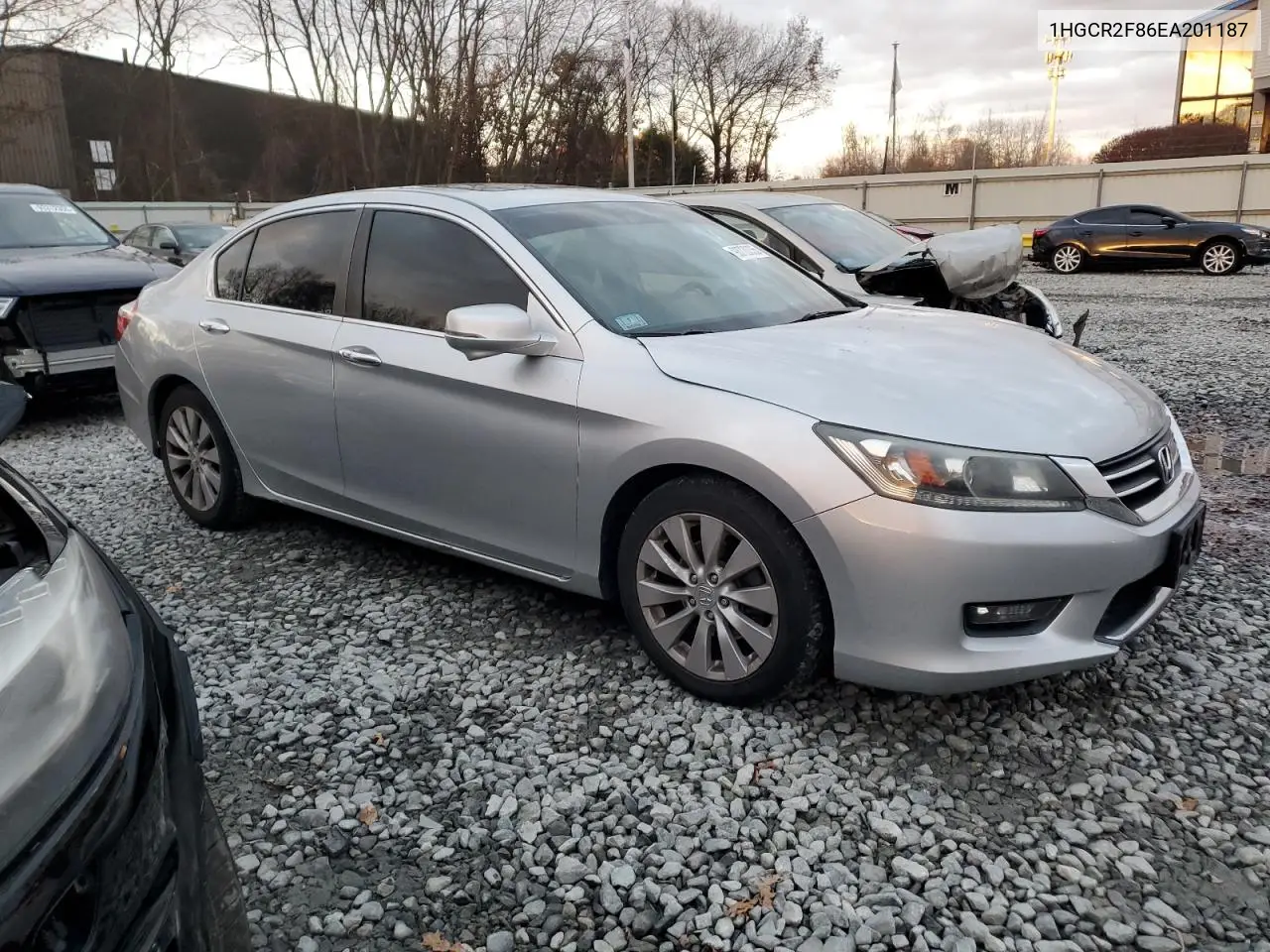 1HGCR2F86EA201187 2014 Honda Accord Exl