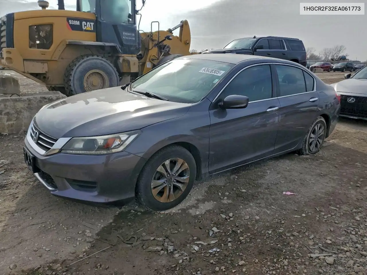 1HGCR2F32EA061773 2014 Honda Accord Lx