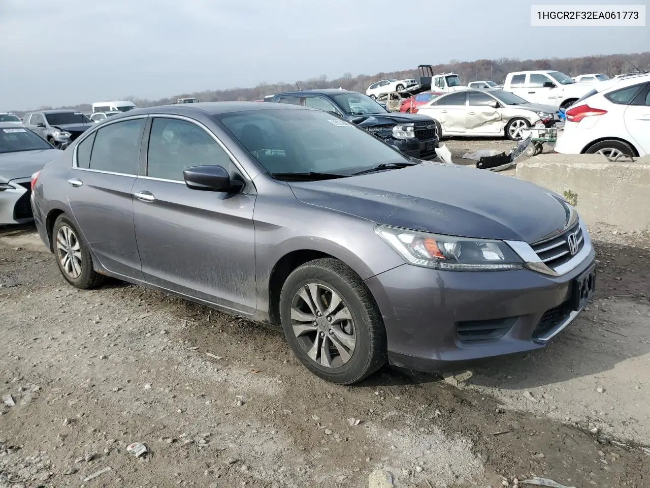 1HGCR2F32EA061773 2014 Honda Accord Lx