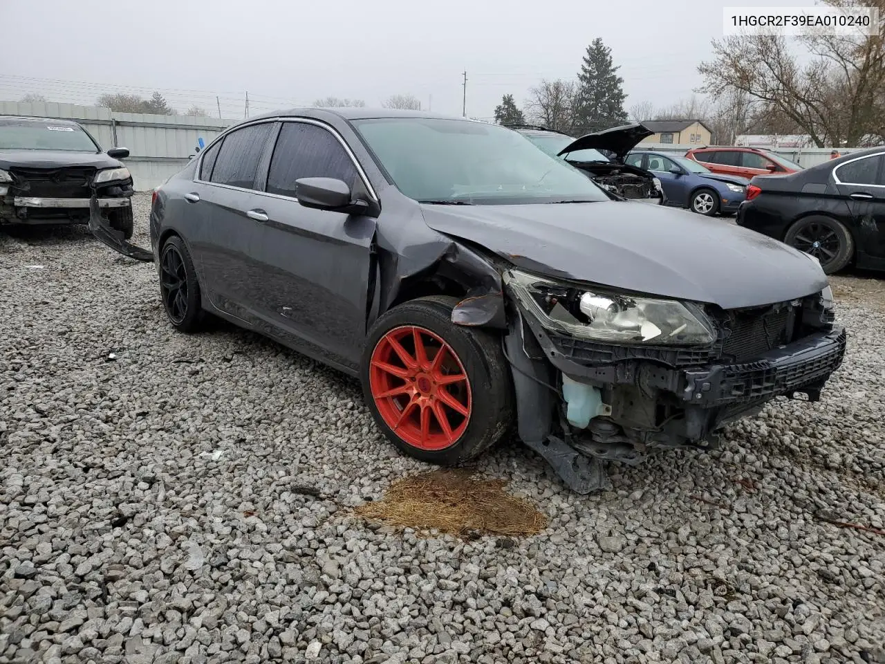 1HGCR2F39EA010240 2014 Honda Accord Lx
