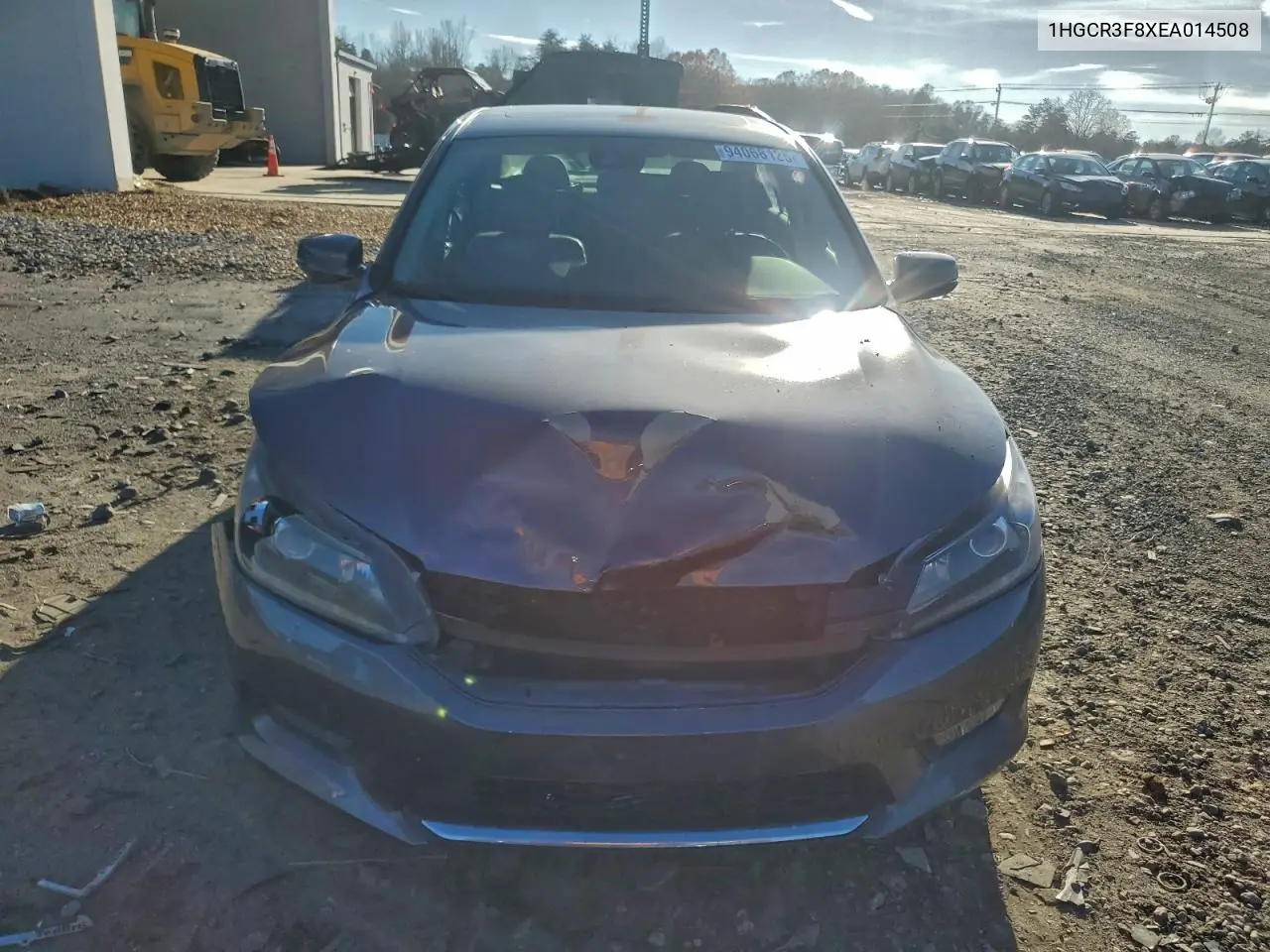 1HGCR3F8XEA014508 2014 Honda Accord Exl
