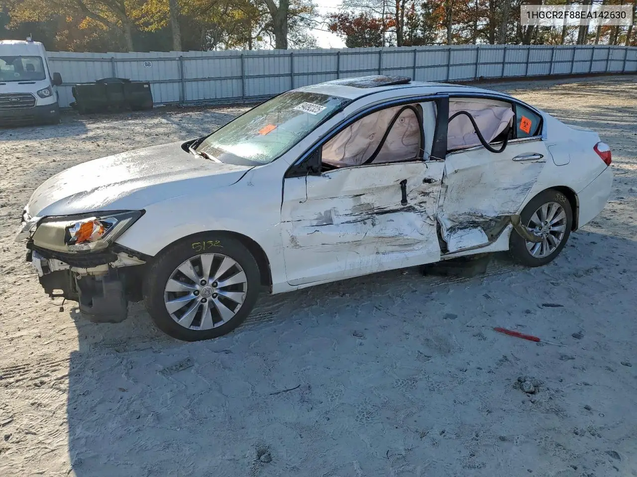 1HGCR2F88EA142630 2014 Honda Accord Exl