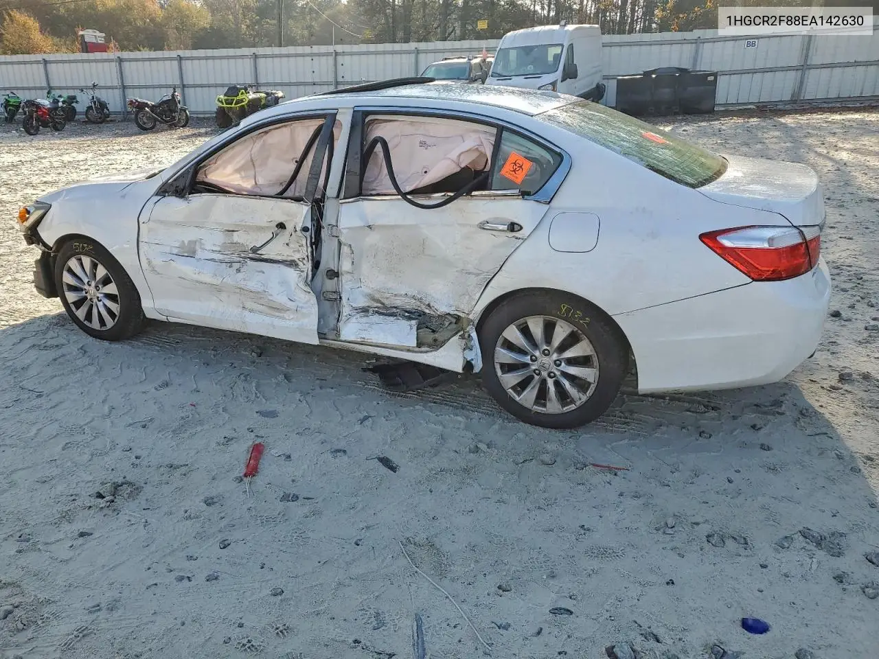 1HGCR2F88EA142630 2014 Honda Accord Exl