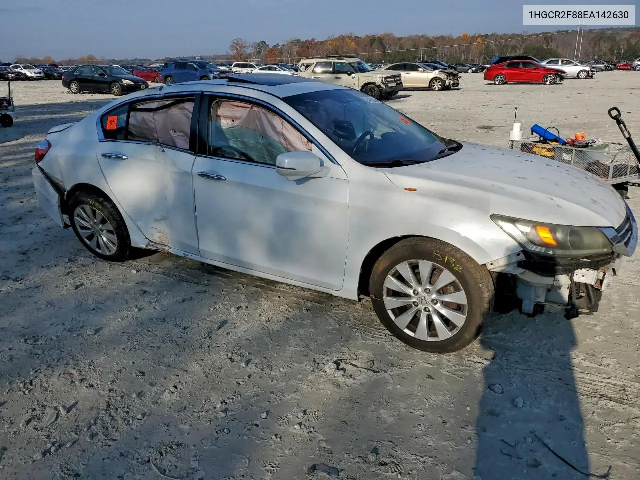 1HGCR2F88EA142630 2014 Honda Accord Exl