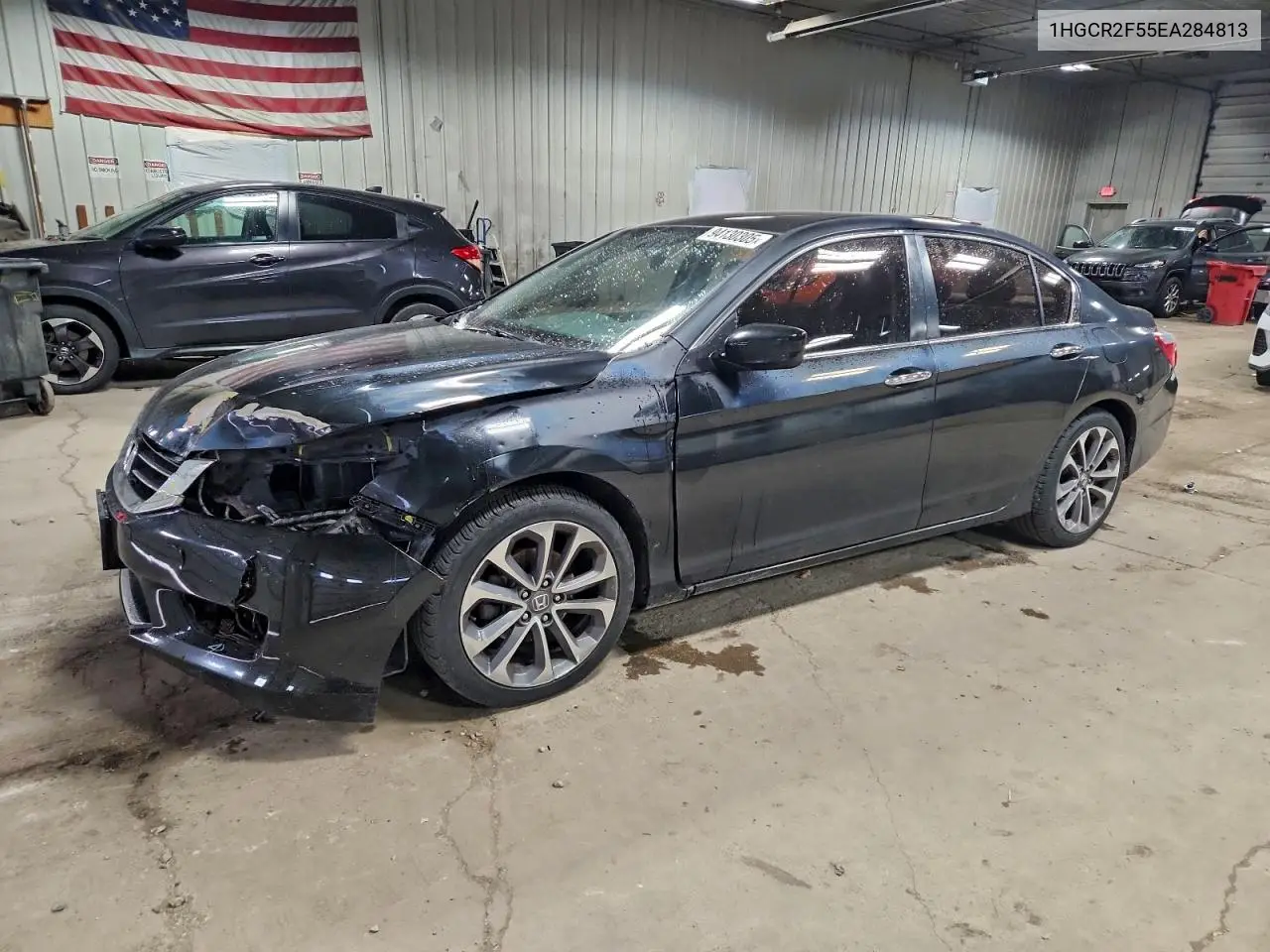 1HGCR2F55EA284813 2014 Honda Accord Sport