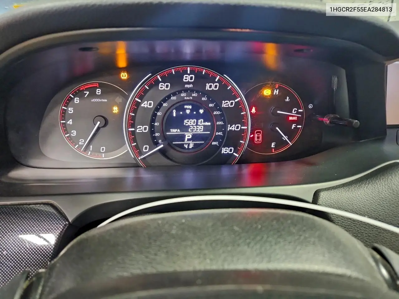 1HGCR2F55EA284813 2014 Honda Accord Sport