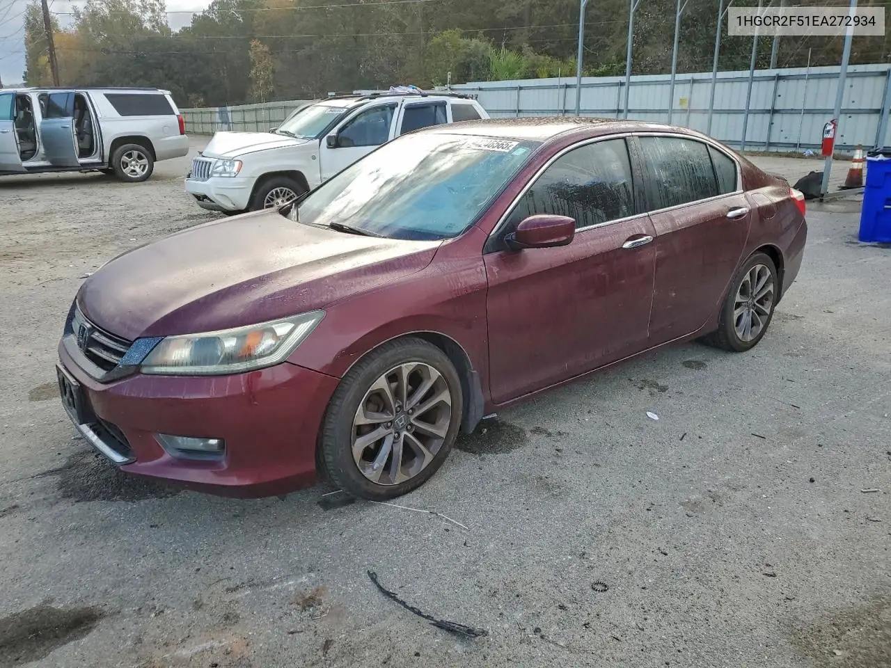 1HGCR2F51EA272934 2014 Honda Accord Sport