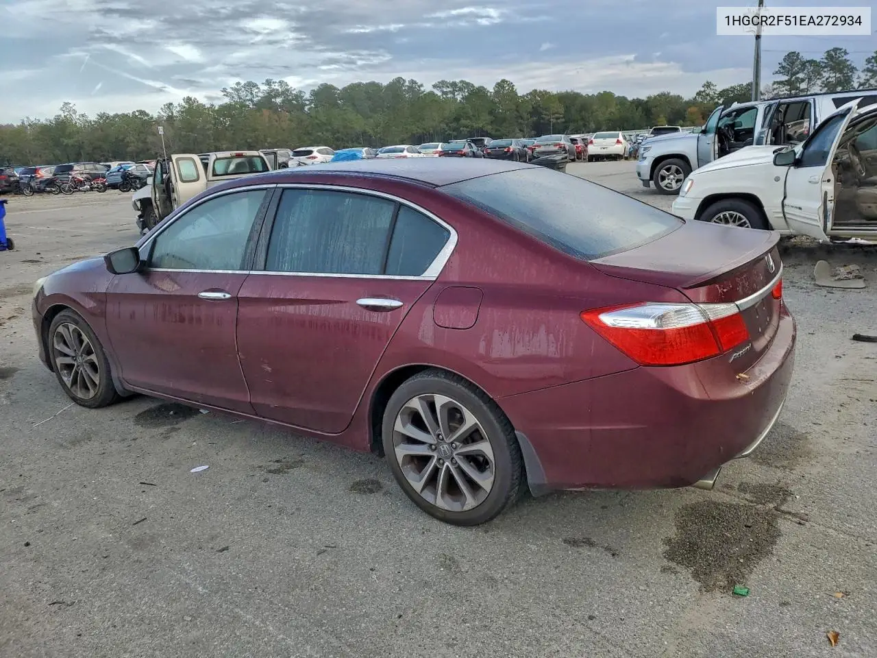 1HGCR2F51EA272934 2014 Honda Accord Sport