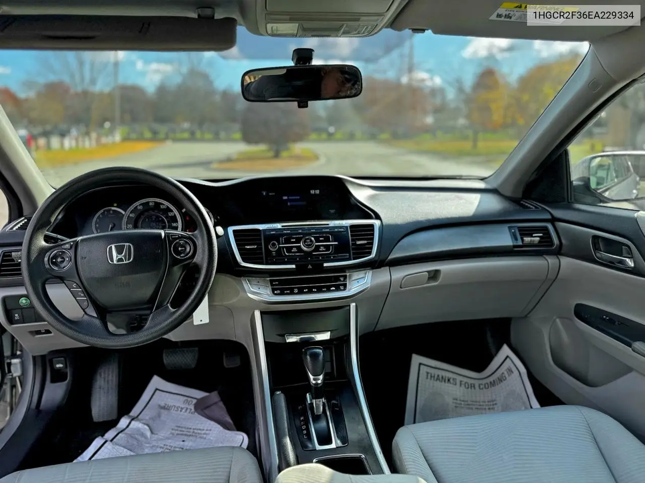 1HGCR2F36EA229334 2014 Honda Accord Lx