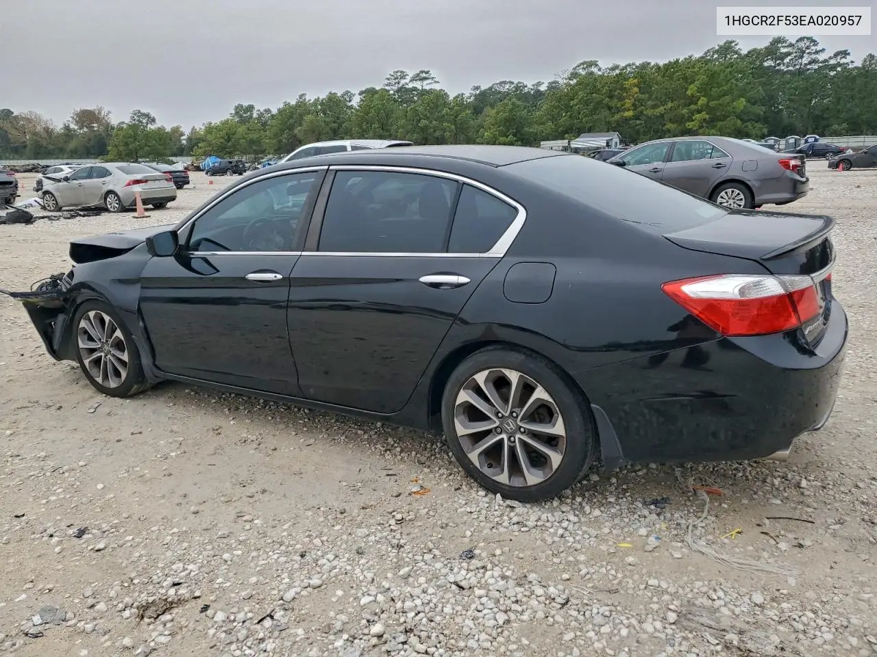 1HGCR2F53EA020957 2014 Honda Accord Sport