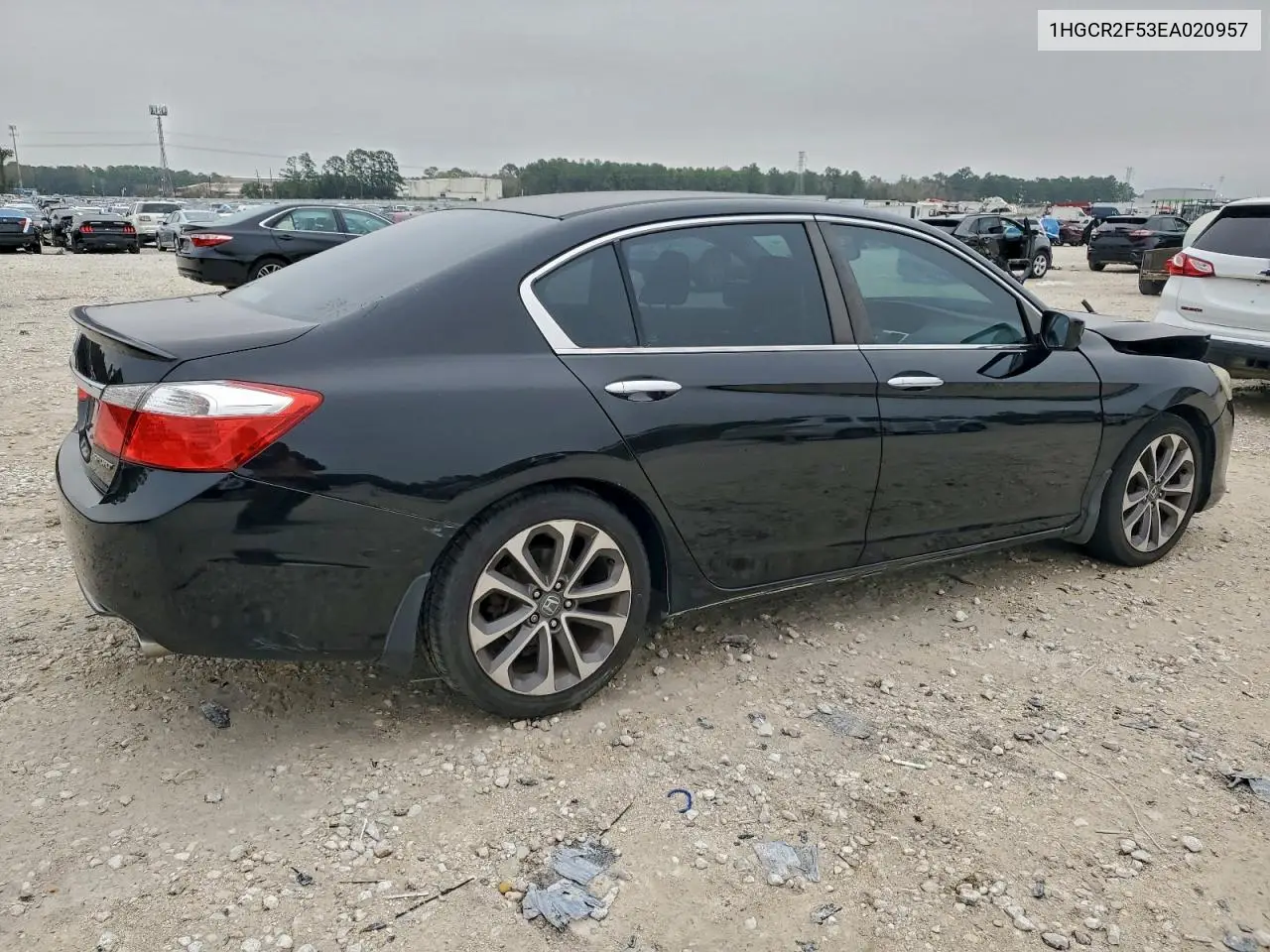 1HGCR2F53EA020957 2014 Honda Accord Sport