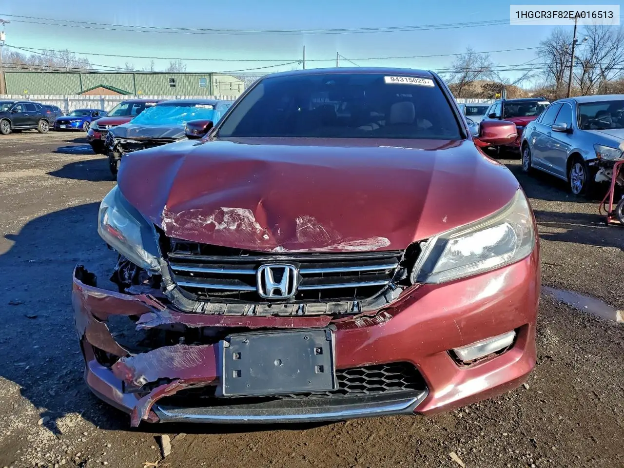 1HGCR3F82EA016513 2014 Honda Accord Exl