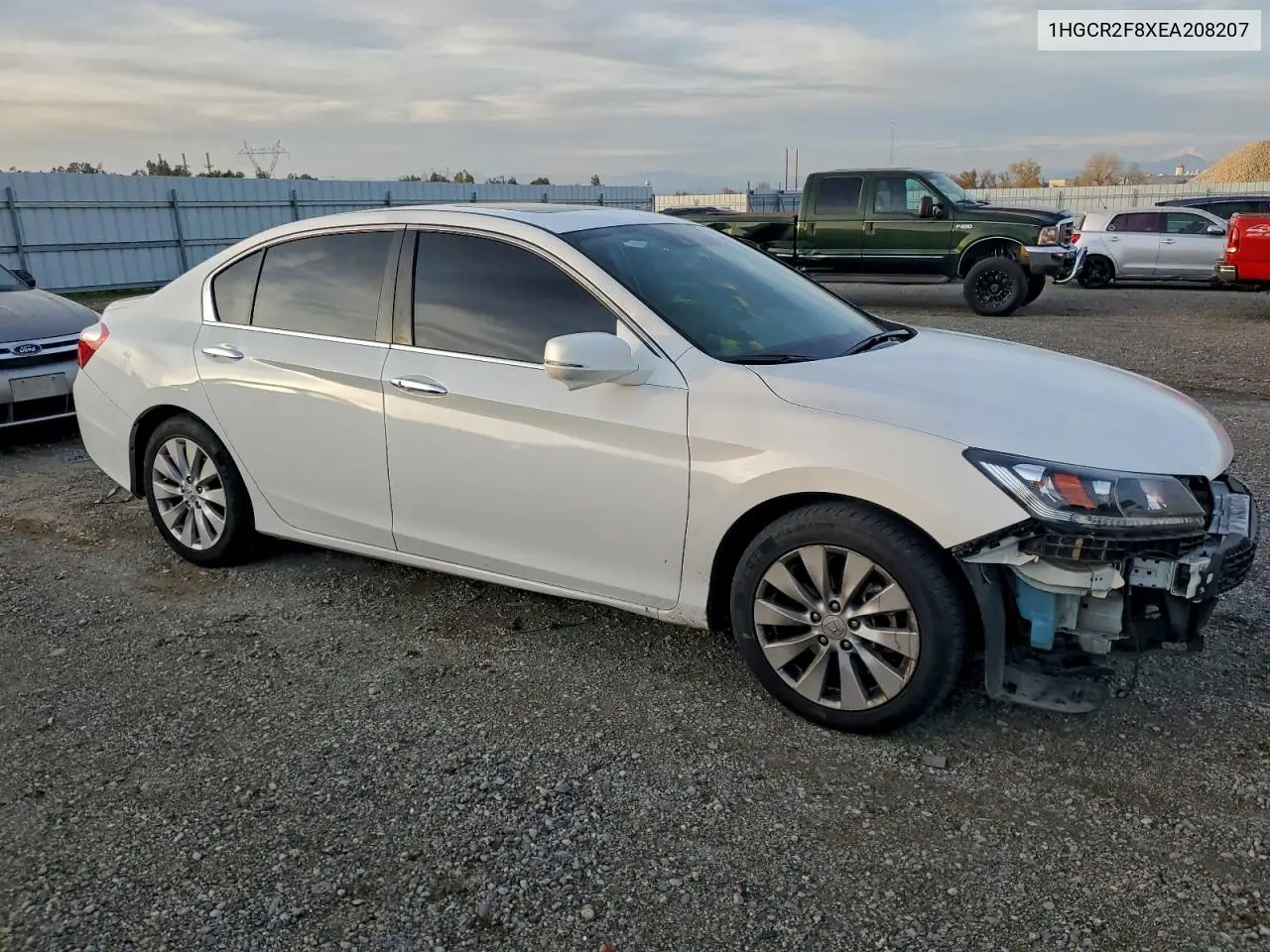 1HGCR2F8XEA208207 2014 Honda Accord Exl