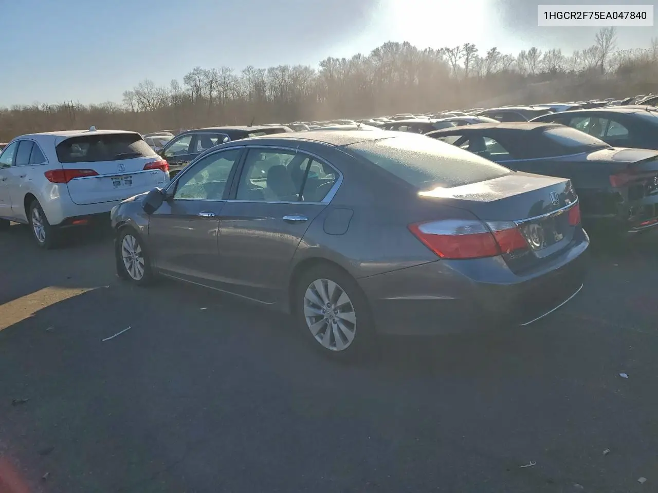 1HGCR2F75EA047840 2014 Honda Accord Ex