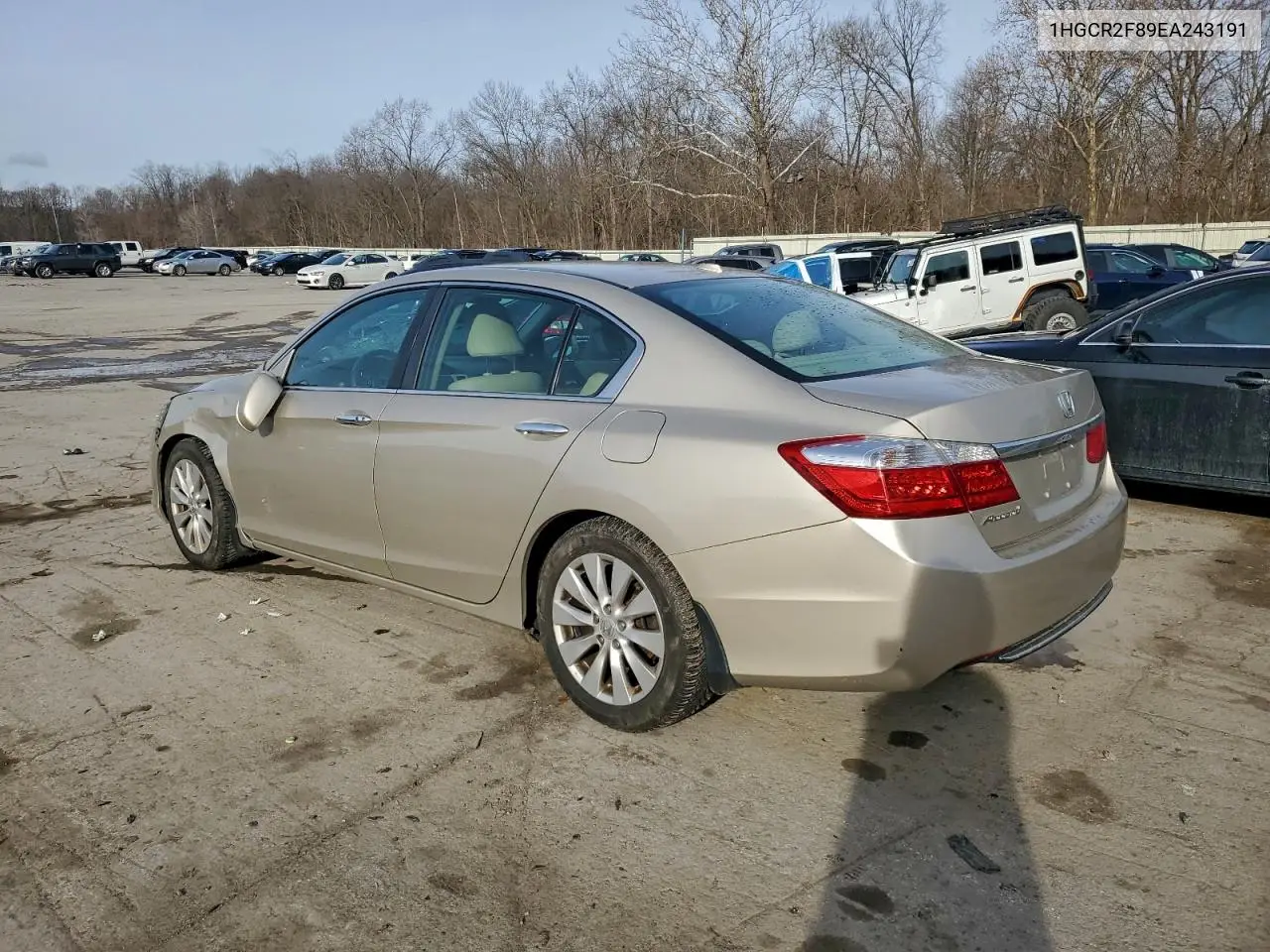 1HGCR2F89EA243191 2014 Honda Accord Exl