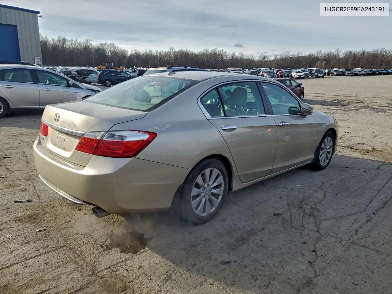 1HGCR2F89EA243191 2014 Honda Accord Exl