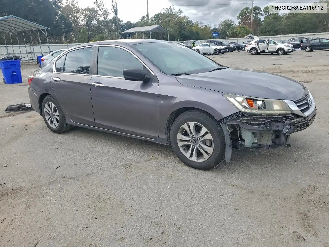 1HGCR2F39EA115912 2014 Honda Accord Lx