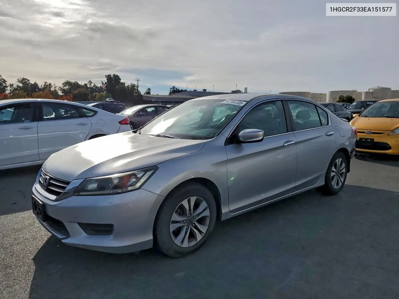 1HGCR2F33EA151577 2014 Honda Accord Lx