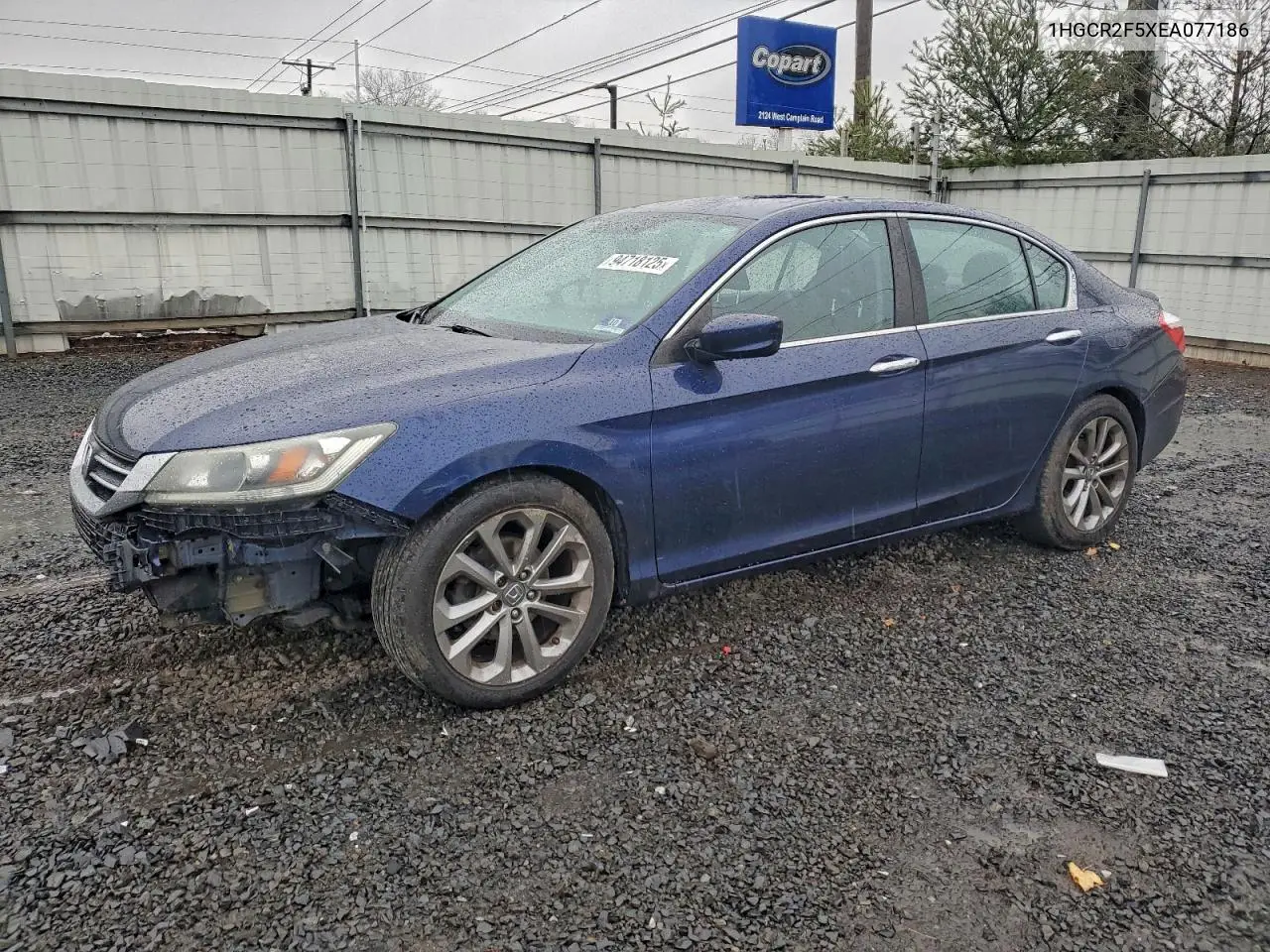 1HGCR2F5XEA077186 2014 Honda Accord Sport