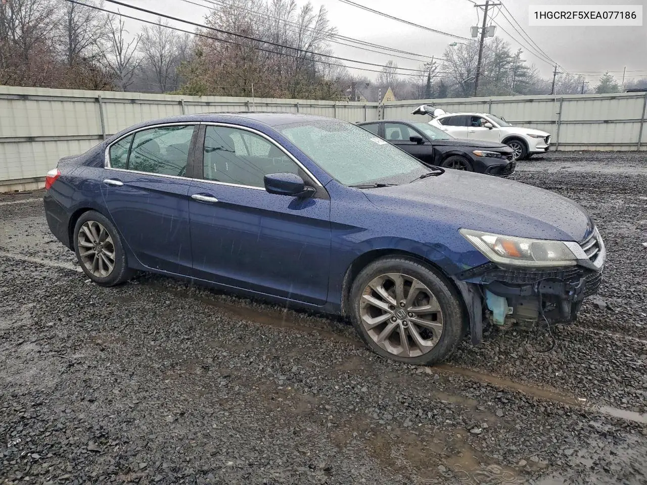 1HGCR2F5XEA077186 2014 Honda Accord Sport