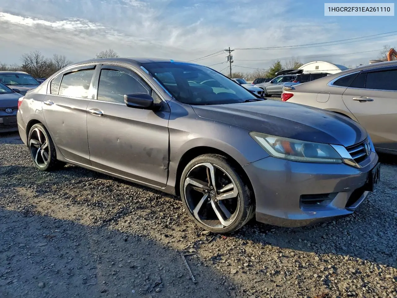 1HGCR2F31EA261110 2014 Honda Accord Lx