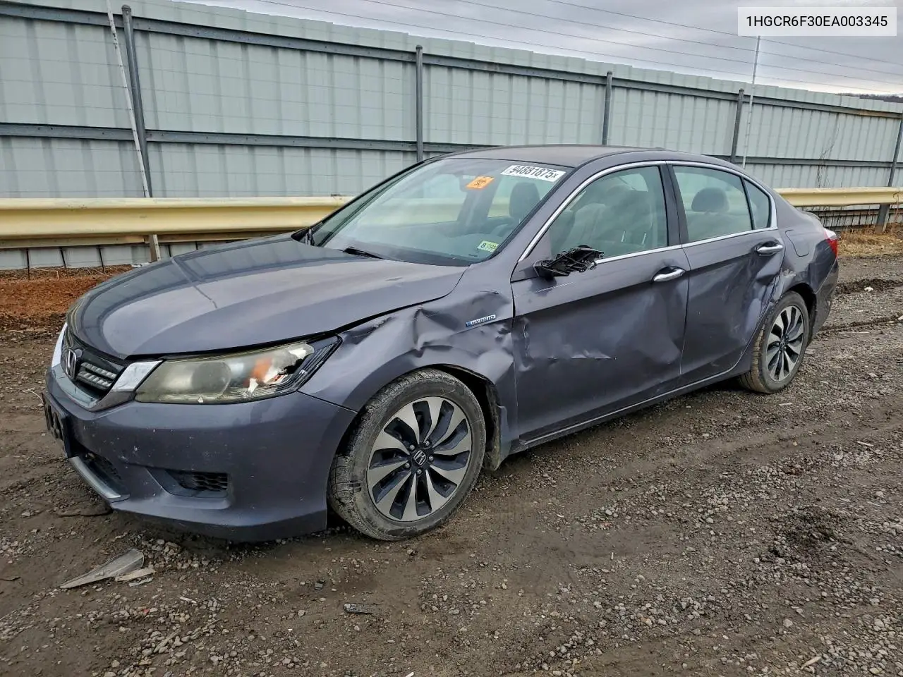 1HGCR6F30EA003345 2014 Honda Accord Hybrid