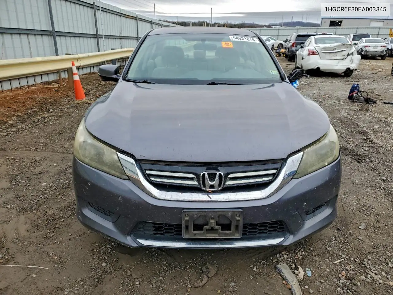 1HGCR6F30EA003345 2014 Honda Accord Hybrid