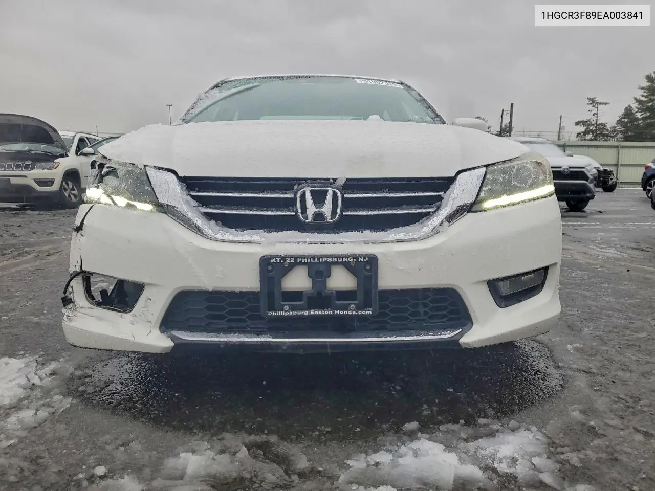 1HGCR3F89EA003841 2014 Honda Accord Exl