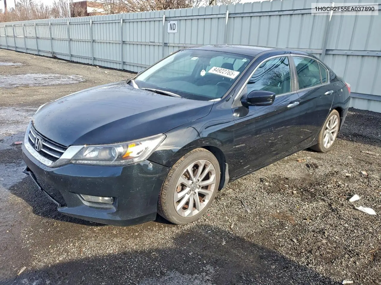 1HGCR2F55EA037890 2014 Honda Accord Sport