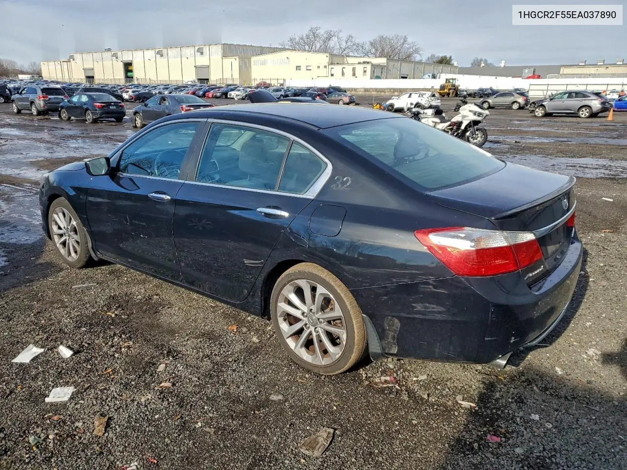 1HGCR2F55EA037890 2014 Honda Accord Sport