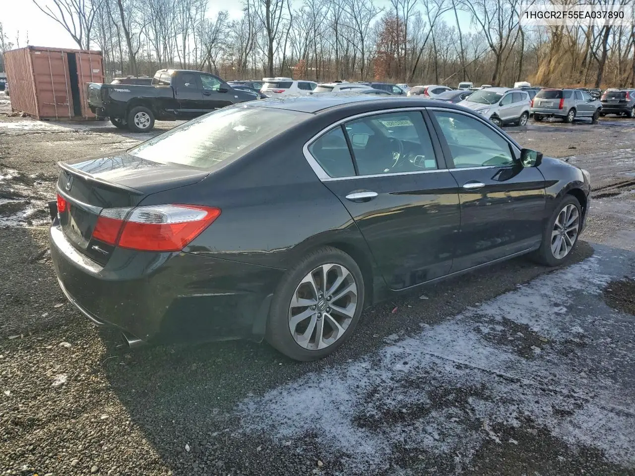 1HGCR2F55EA037890 2014 Honda Accord Sport