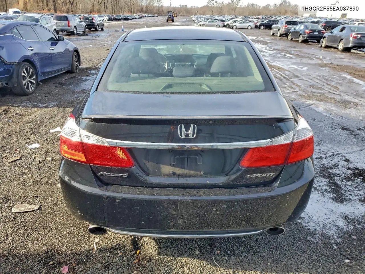1HGCR2F55EA037890 2014 Honda Accord Sport