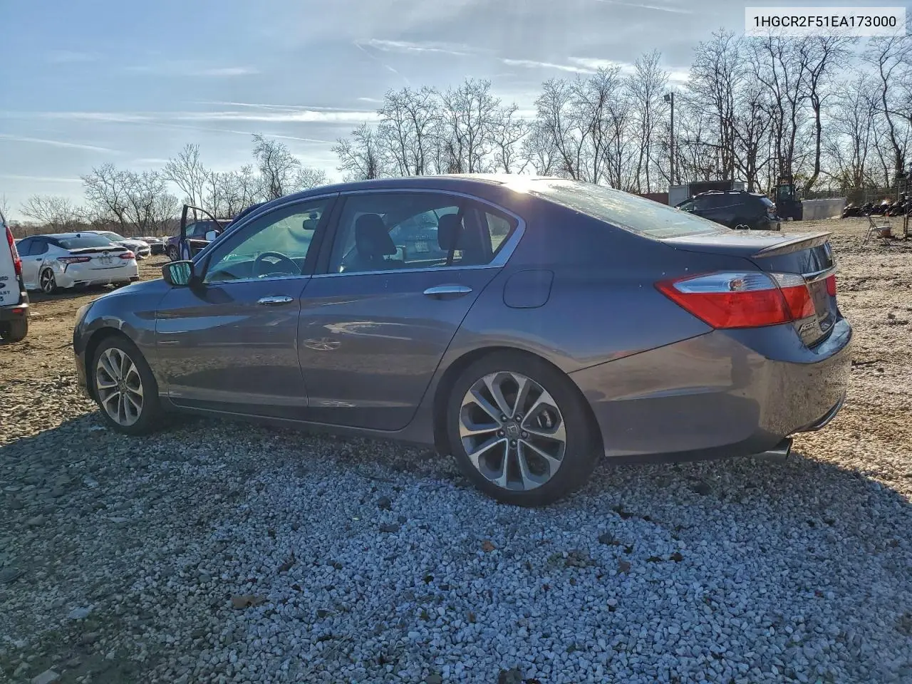 1HGCR2F51EA173000 2014 Honda Accord Sport