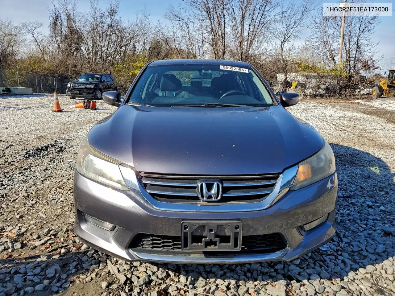 1HGCR2F51EA173000 2014 Honda Accord Sport