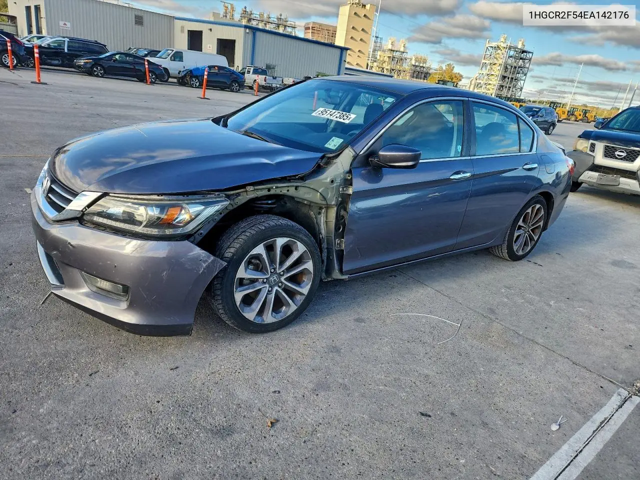 1HGCR2F54EA142176 2014 Honda Accord Sport