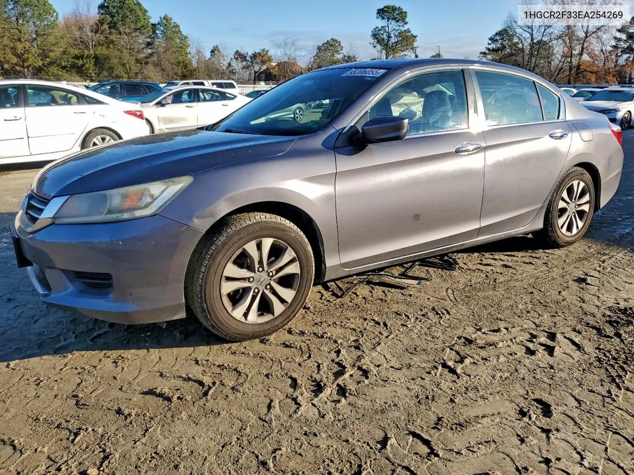 1HGCR2F33EA254269 2014 Honda Accord Lx