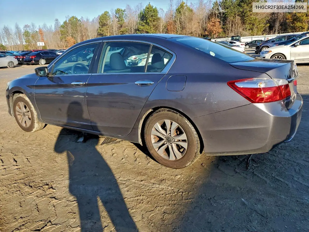 1HGCR2F33EA254269 2014 Honda Accord Lx