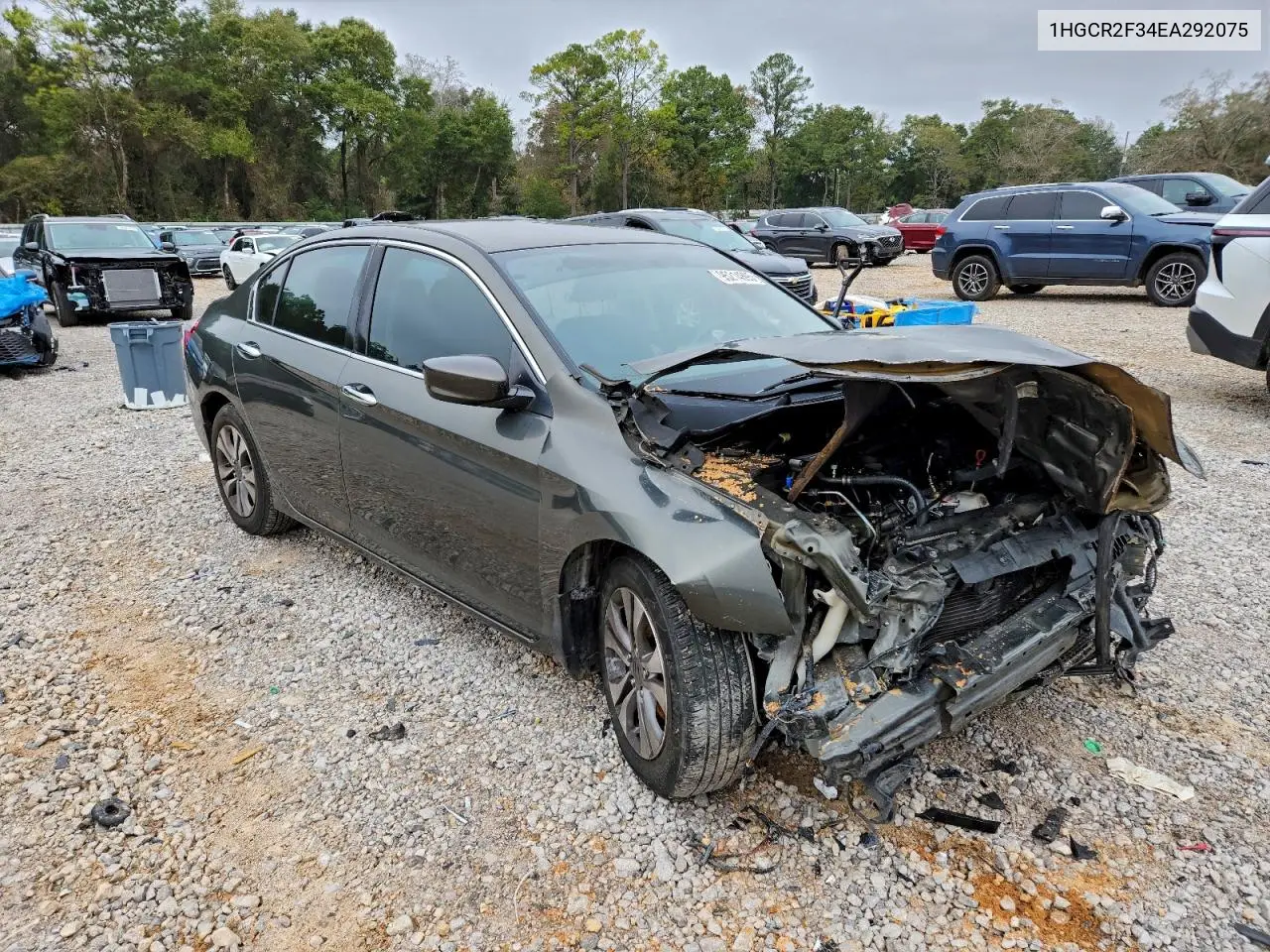 1HGCR2F34EA292075 2014 Honda Accord Lx