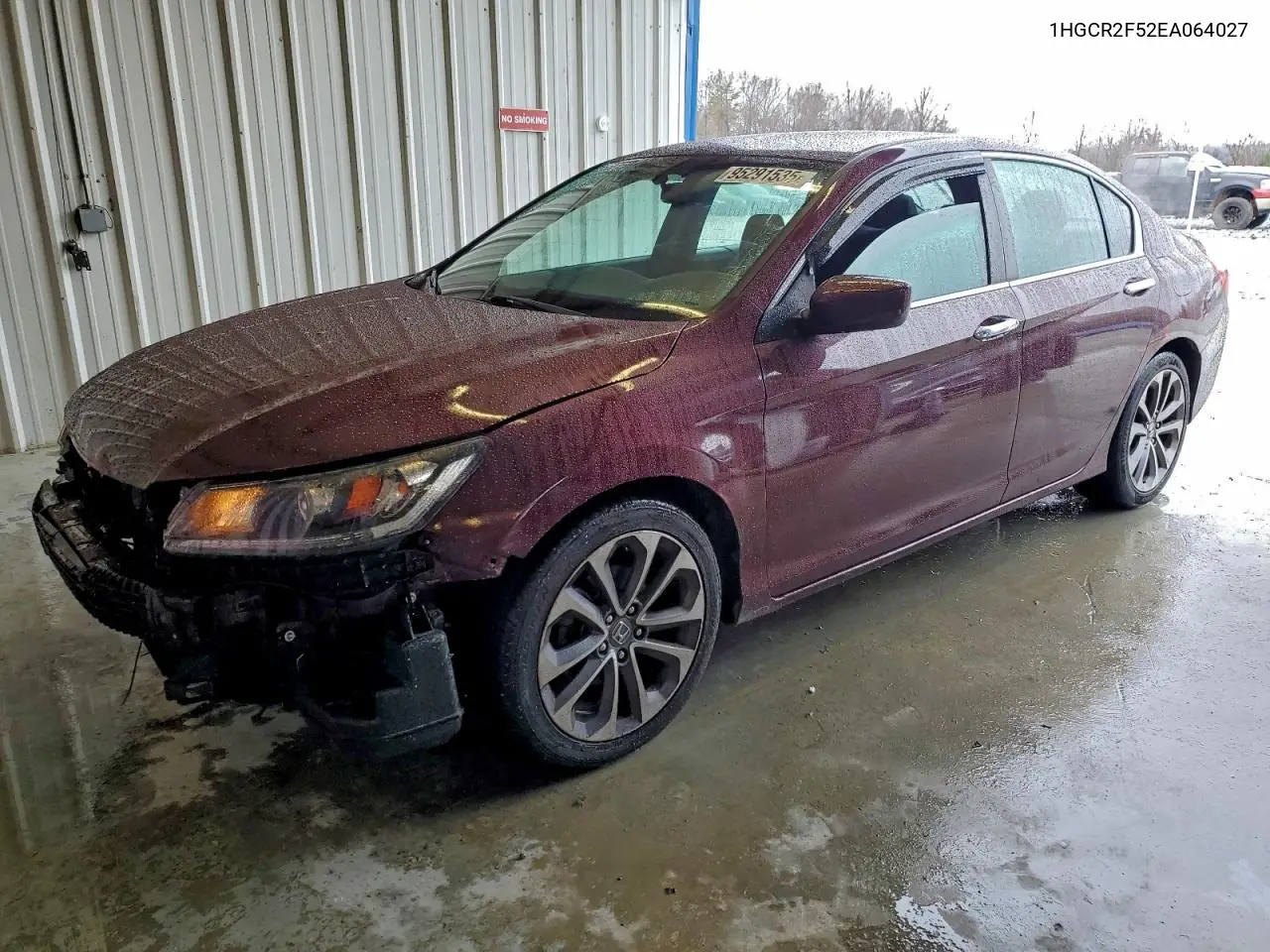 1HGCR2F52EA064027 2014 Honda Accord Sport