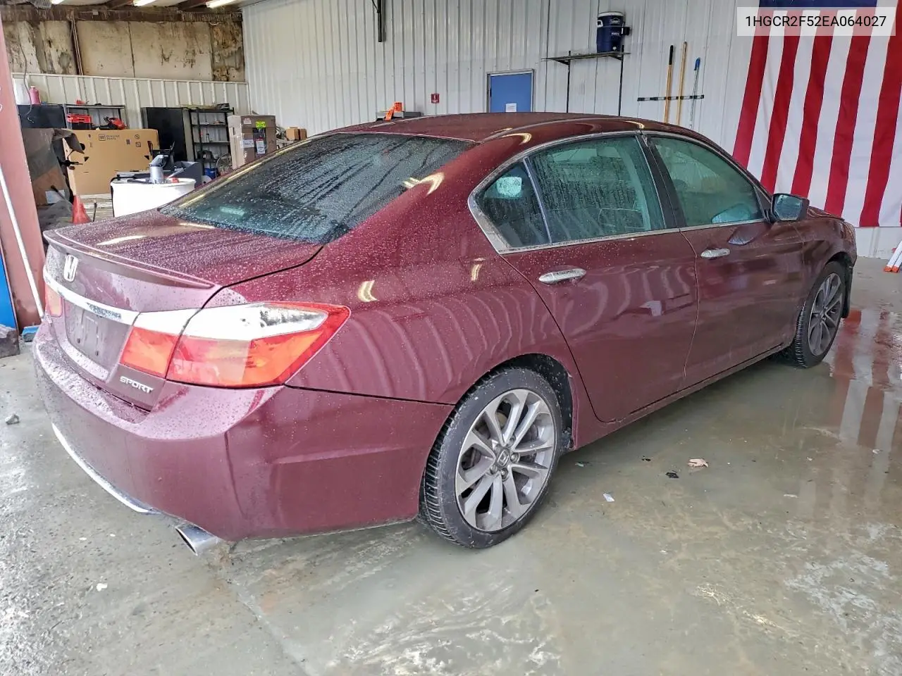 1HGCR2F52EA064027 2014 Honda Accord Sport