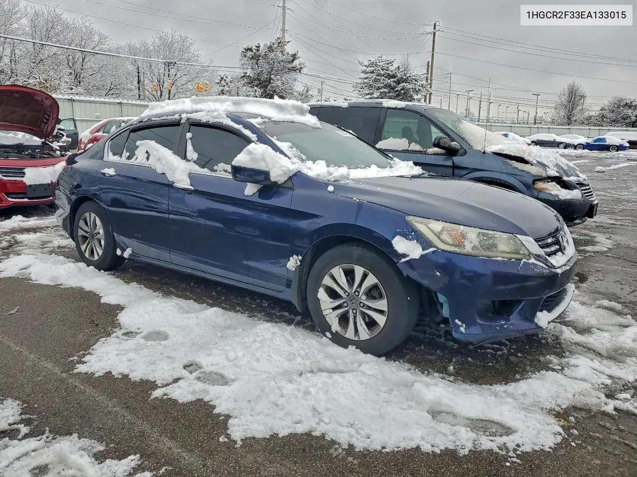 1HGCR2F33EA133015 2014 Honda Accord Lx