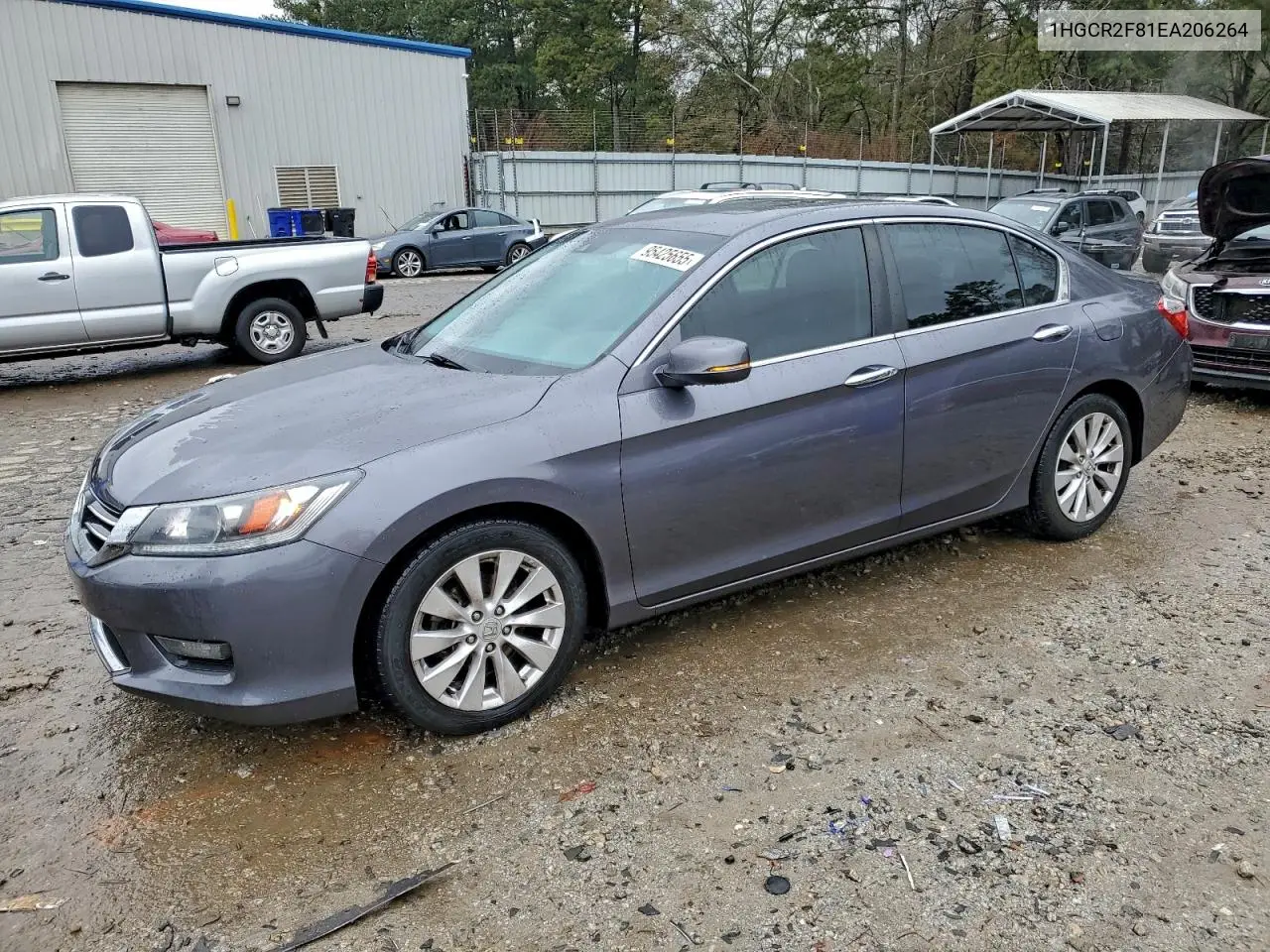 1HGCR2F81EA206264 2014 Honda Accord Exl