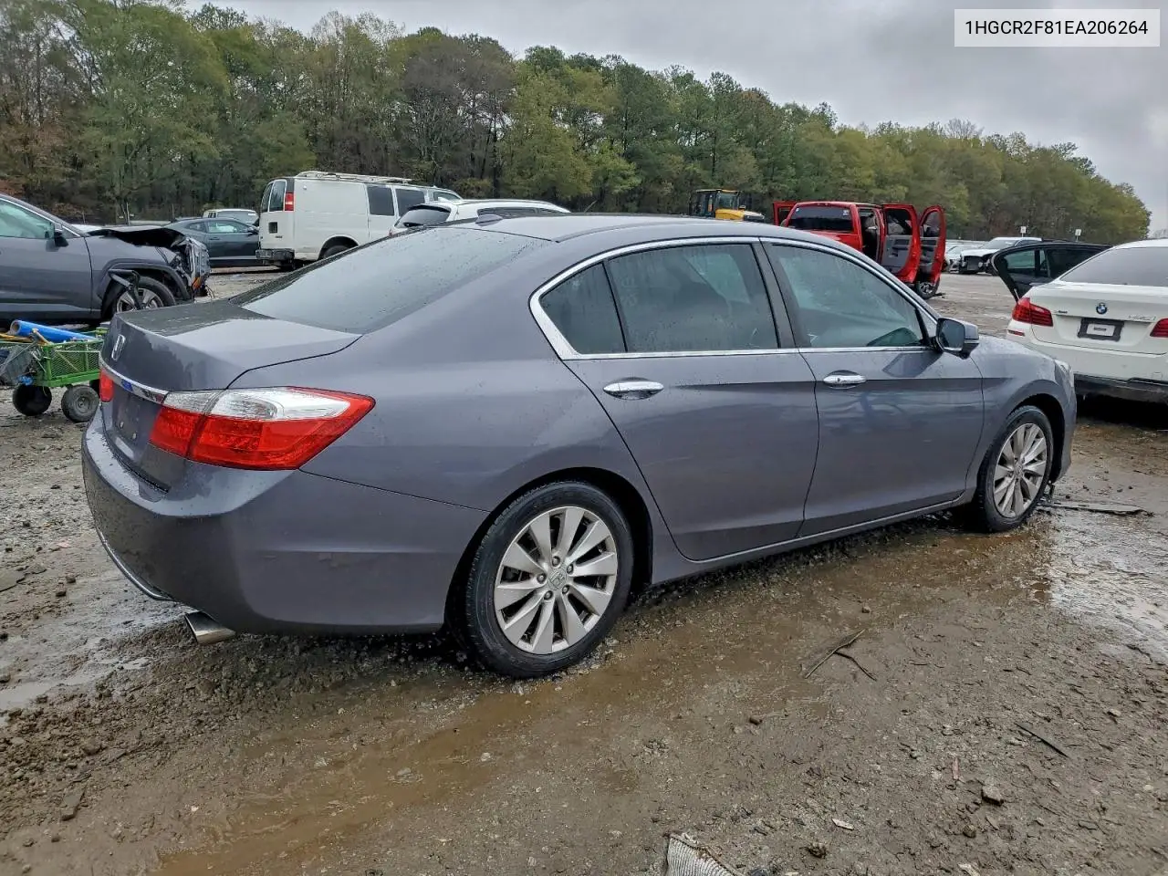 1HGCR2F81EA206264 2014 Honda Accord Exl