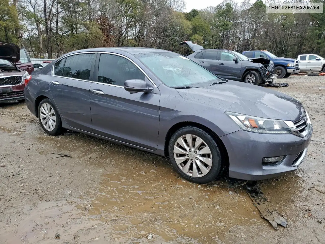 1HGCR2F81EA206264 2014 Honda Accord Exl