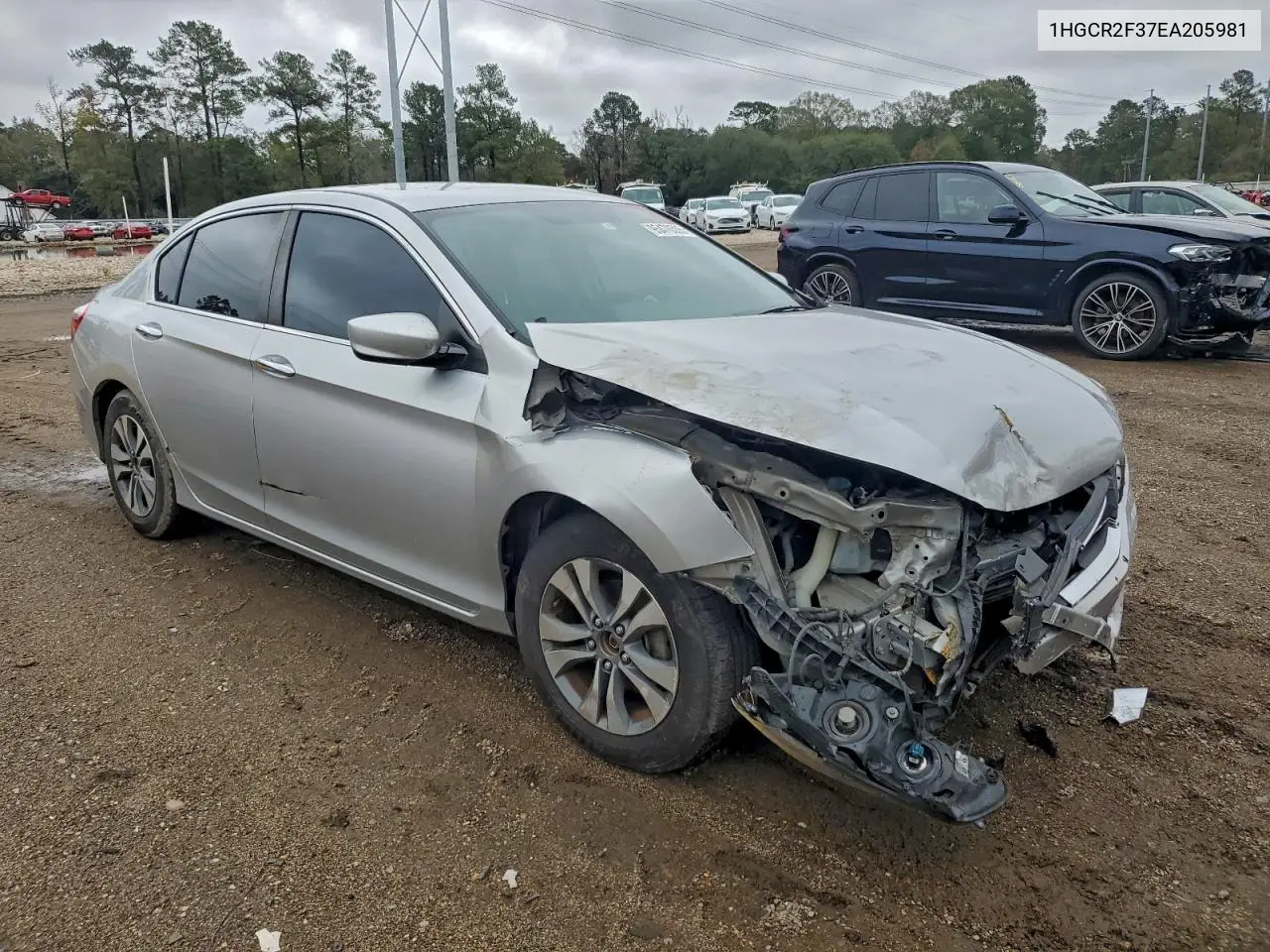 1HGCR2F37EA205981 2014 Honda Accord Lx