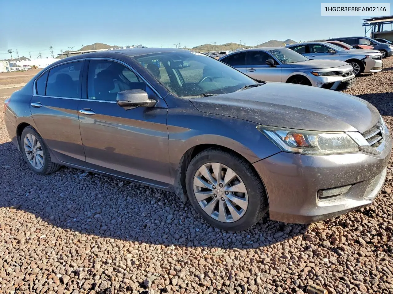 1HGCR3F88EA002146 2014 Honda Accord Exl