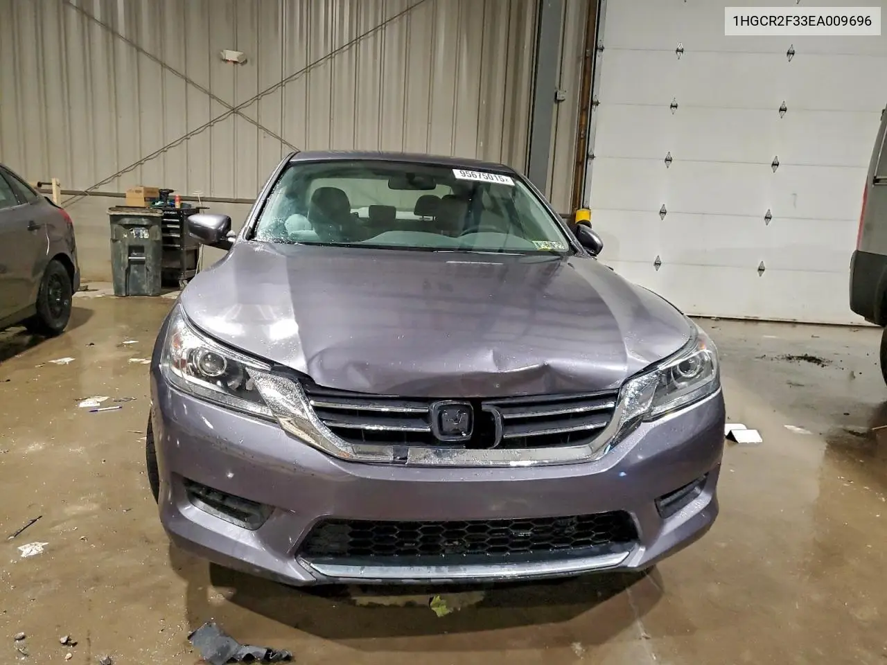 1HGCR2F33EA009696 2014 Honda Accord Lx