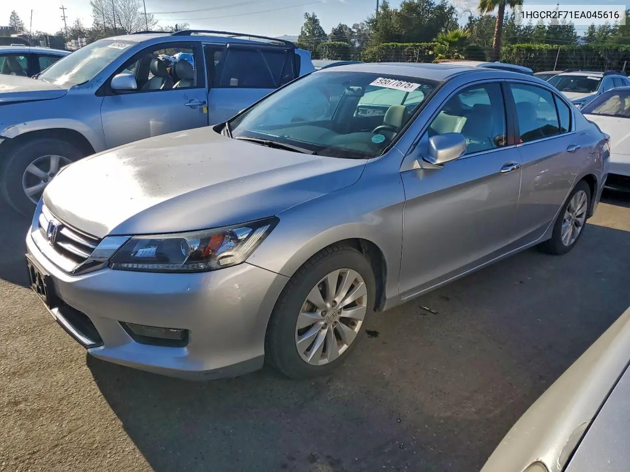 1HGCR2F71EA045616 2014 Honda Accord Ex