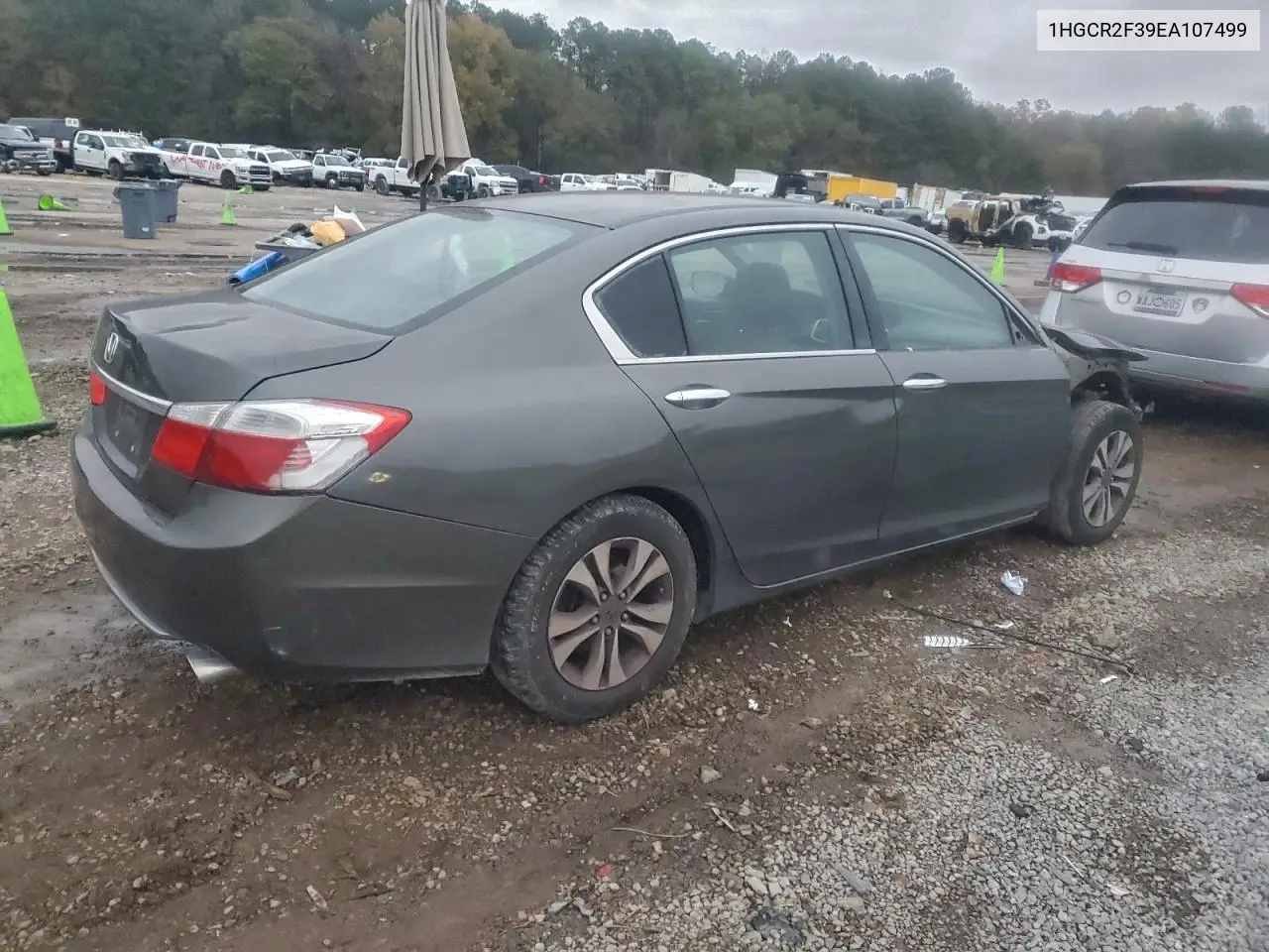 1HGCR2F39EA107499 2014 Honda Accord Lx
