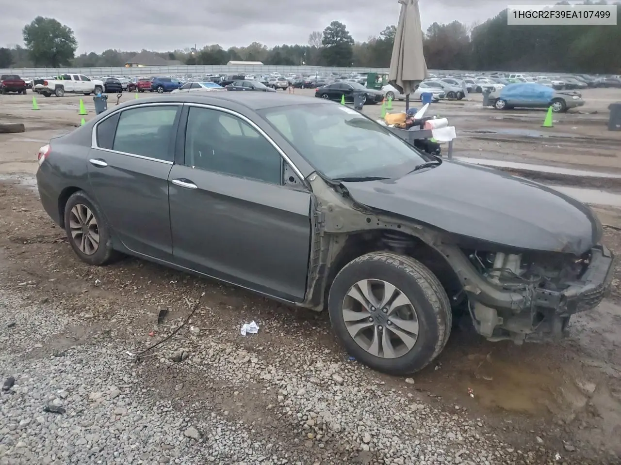 1HGCR2F39EA107499 2014 Honda Accord Lx